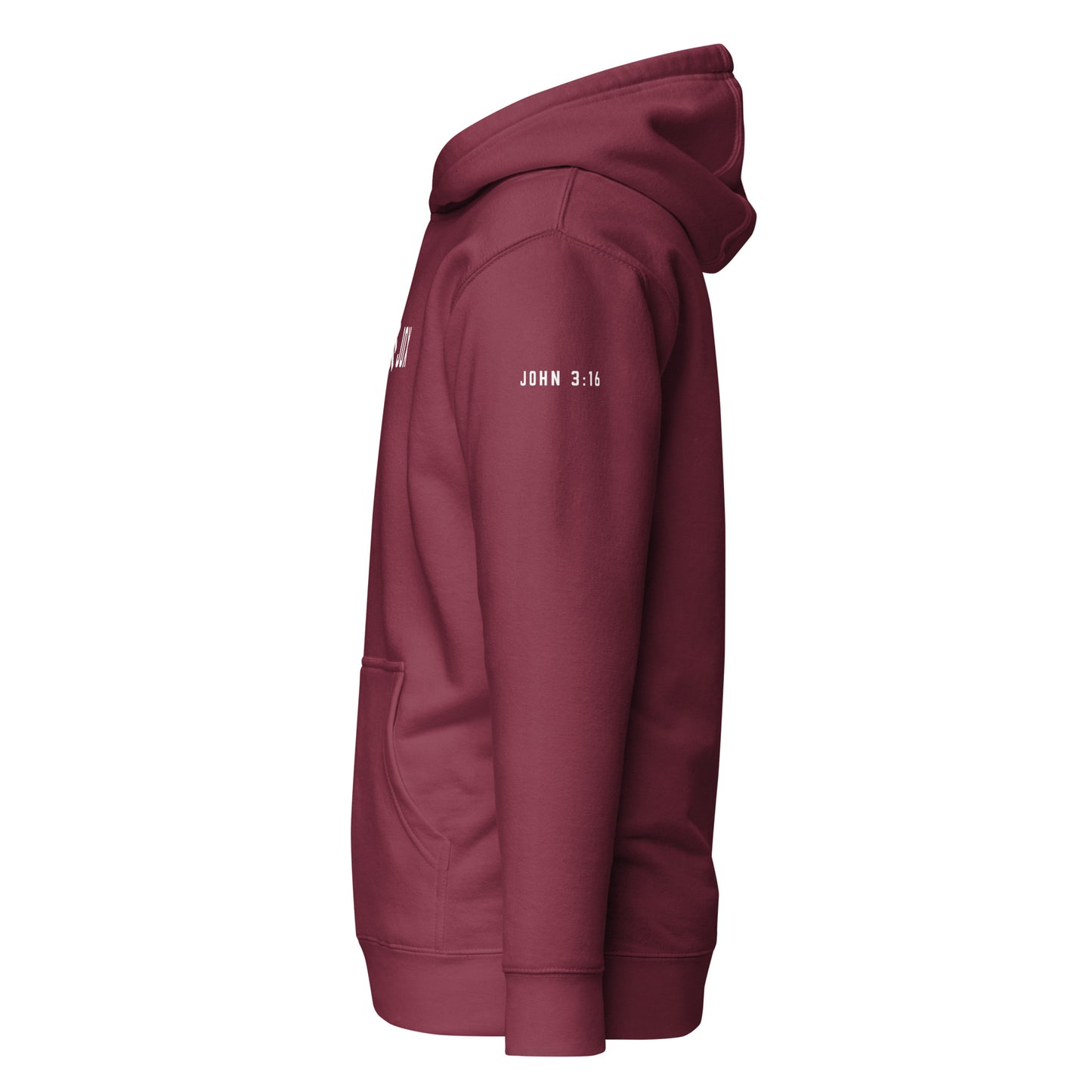 Maroon Summer Night Hoodie