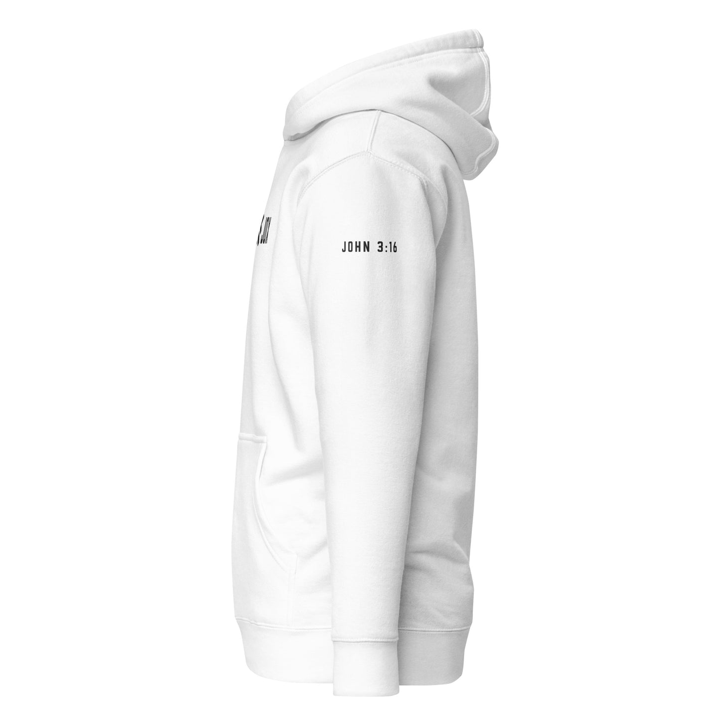 White Summer Night Hoodie